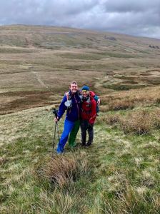 Chris Randall and Katie Allen at Fellsman 2019